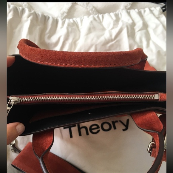 Theory Mini West Satchel Handbag - Picture 2 of 8